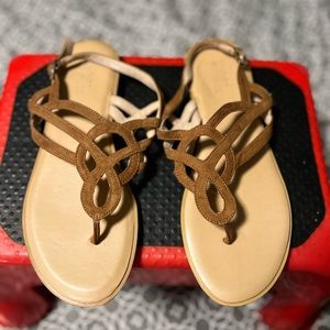 Market & spruce brown sandals